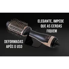 Suporte Descanso de Mesa para Escova de Cabelo Elétrica Universal