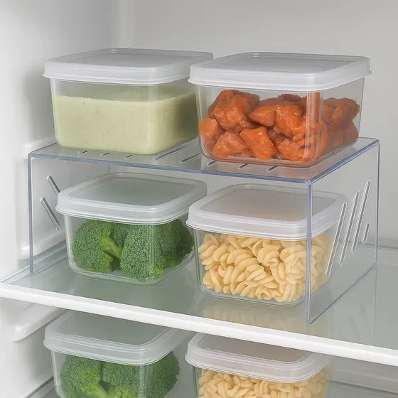 Prateleira Auxiliar Organizadora para Geladeira, Refrigerador
