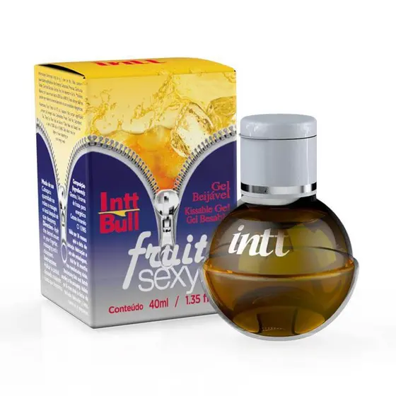 Gel Comestível que Esquenta com Sabor de Energético - Intt Bull Fruit Sexy - 4 gramas