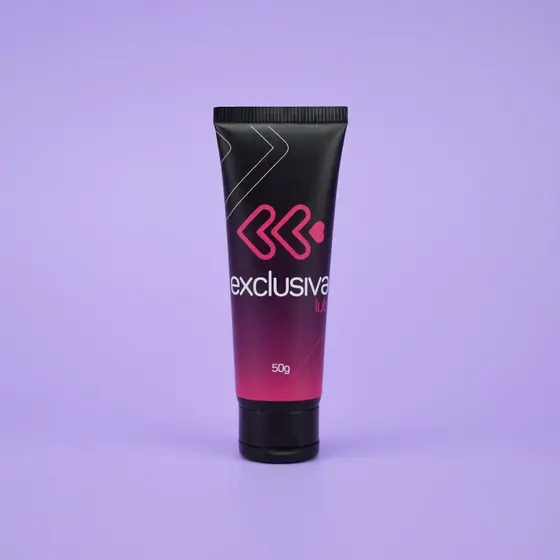 Gel Lubrificante à Base d'Água Beijável - Exclusiva Lub | 50g