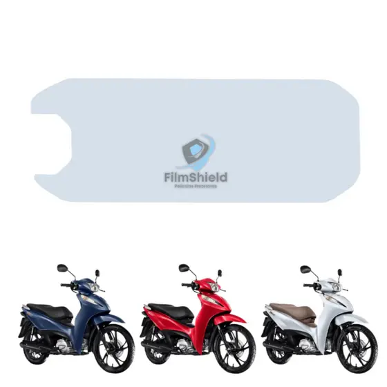 Película protetora do painel tela Nova Honda Biz 2025 em diante proteção de painel antirrisco