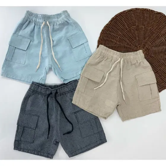 Bermuda Shorts Mauricinho Infantil Juvenil Moda Verão