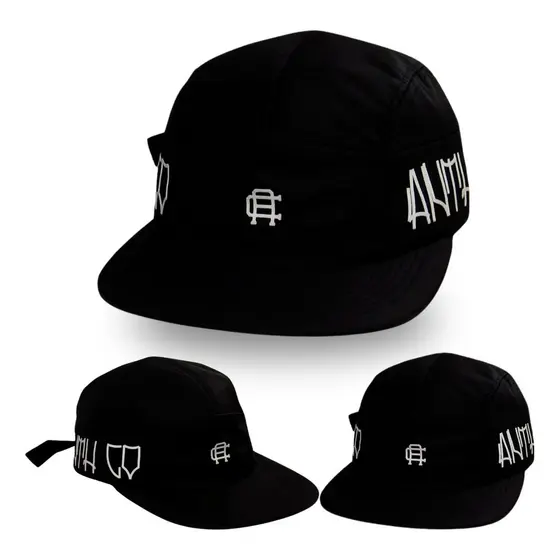 Boné Streetwear Five 5 Panel Anth Co Fitao Aba Reta Estilo Oversized Moda Masculina e Feminina Presenteie