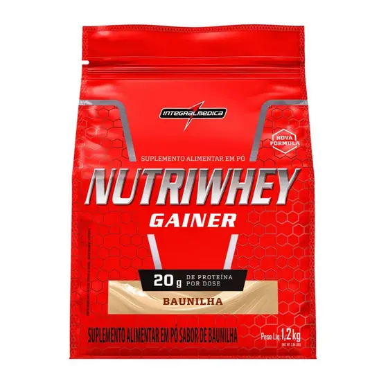 Whey Protein Nutri Whey 1,2 kg Refil - Integral Médica