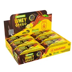 Grego Bar Caixa 12 Unidades Nutrata 40g - Barrinha de Proteina
