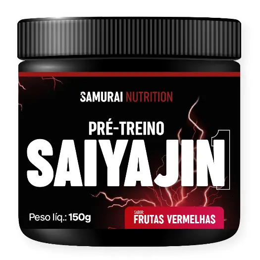 Pré Treino Saiyajin - Samurai Nutrition