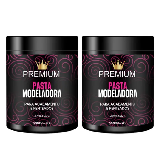 POMADA MODELADORA KIT 2UND 500G