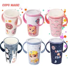 Copo Infantil Antivazamento Copo Magic Com Alça Plasutil Criança