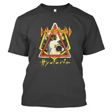 Camiseta Blusa T-Shirt Rock And Roll Hard Def Leppard Banda Musica Estampa Premium 100% Algodão Leve