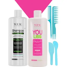 Progressiva You Liss Sem Formol Antifrizz Liso Profissional 1Litro