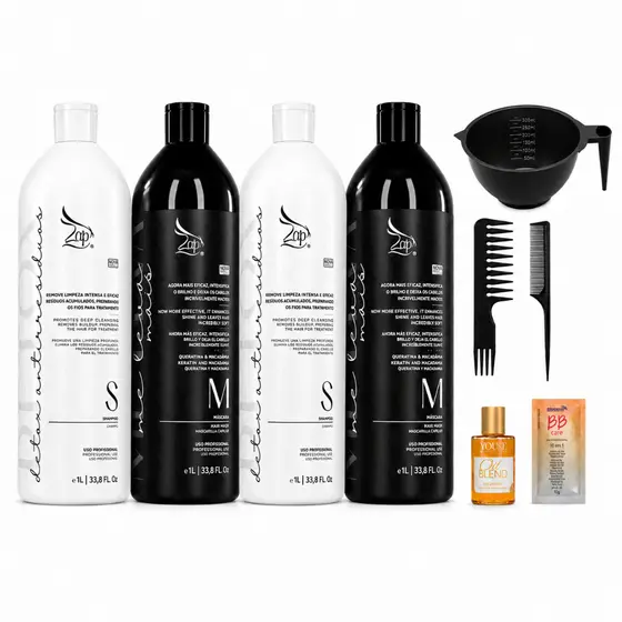 Zap Máscara Redutora me Leva Kit 4x1000ml