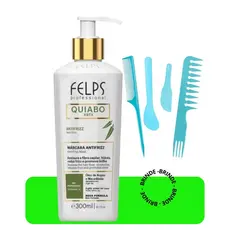 Felps Escova Progressiva Okra De Quiabo Sem Formol 300ml