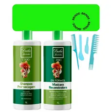 Fada Madrinha Escoa Progressiva Zero Paiolla Orgânica Sem Formol 2x1L