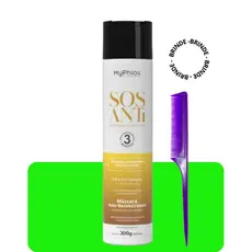 My Phios Sos Antiemborrachamento Máscara 300g Reconstrução