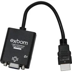 Conversor Adaptador HDMI para VGA Exbom