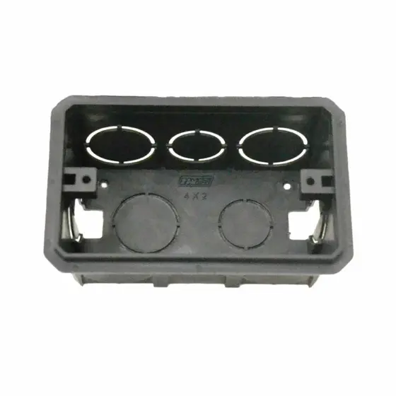 Caixa de Luz 4x2 Embutir Romazi Preto