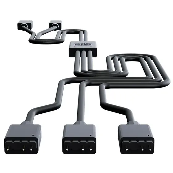Cabo Divisor Endereçável Cooler Master 1 para 3 Fans - MFX-AWHN-3NNN1-R1