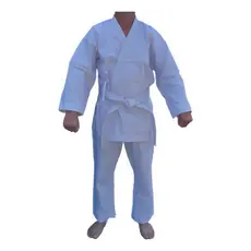 Kimono Karatê Adulto Com Faixa Branca