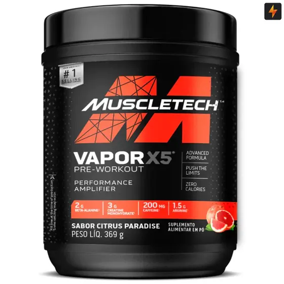 Pré Treino Vapor X5 360g Muscletech