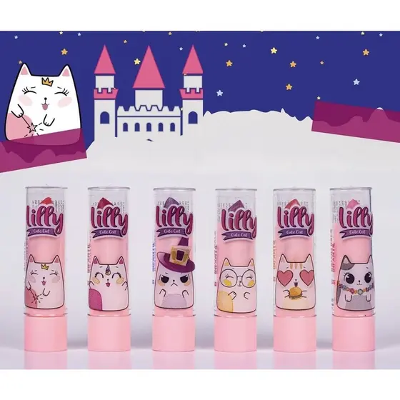 Batom Infantil  Lilly Cute Cat