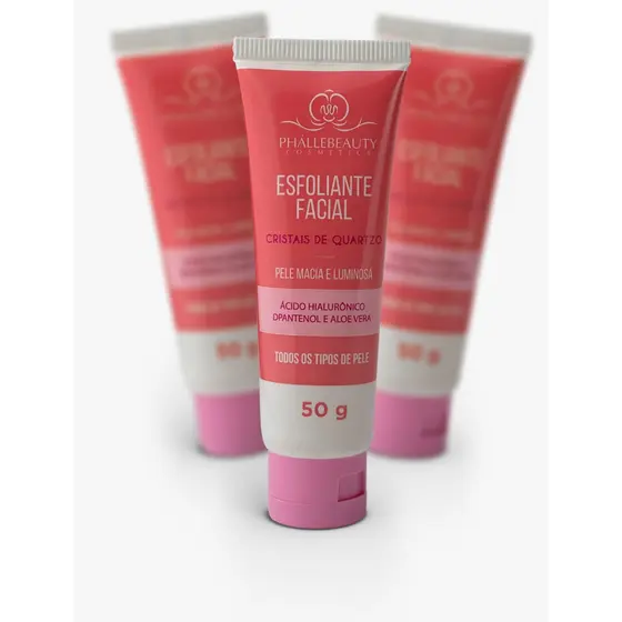 Esfoliante Facial Cristais de Quartzo PhálleBeauty PH0137