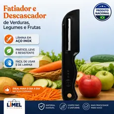 Cortador fatiador descascador de legumes utensílios domésticos corta verduras e queijo fininho