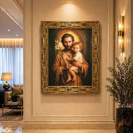 Quadro São José 38x48cm - quadro decorativo