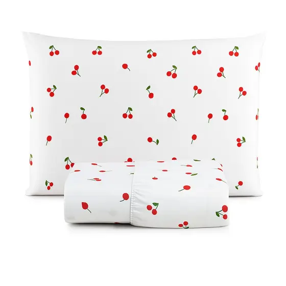 Jogo De Cama Queen 3 Peças Algodão Percal Estampado 180 Fios Pratic