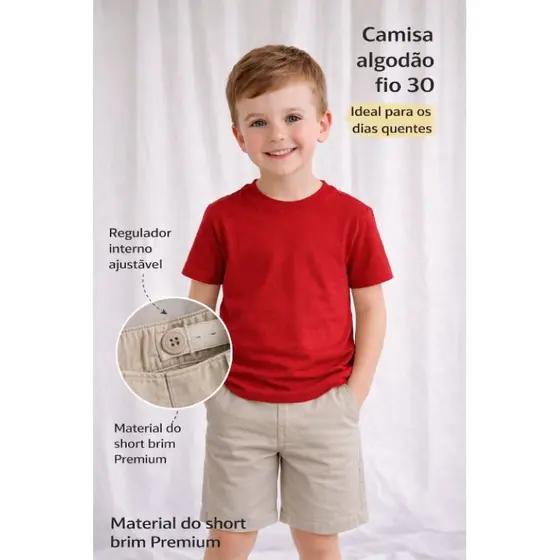 Conjunto infantil de menino Elegante Evento Social