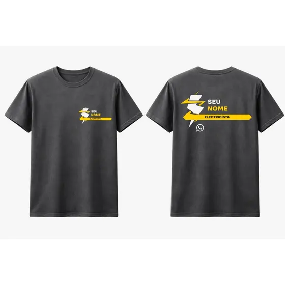 Uniforme Eletricista- Camisa eletricista - Uniforme personalizado Eletricista - Camisa Personalizada eletricista