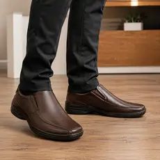 Sapato Masculino Social Confortável Leve  Dia a Dia