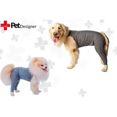 Roupa Protetora Pós Cirúrgica | Membros Posteriores Patas Traseiras Cachorros | Tamanhos de 0 a 15