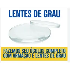 Par Lentes para colocar seu grau completo óculos com Hipermetropia Miopia Astigmatismo Presbiopia