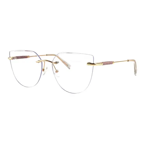 Armação De Óculos Feminino Para Grau Balgriff Em Metal Varias Cores ENVIO IMEDIATO
