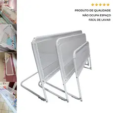 Grade de Cama com Tela de Segurança para Bebês, Crianças e Idosos PEQUENA, MÉDIA E GRANDE