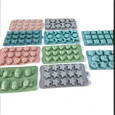 Forma Silicone Para Chocolate / Biscuit / Resina / Sabonete / Gelo