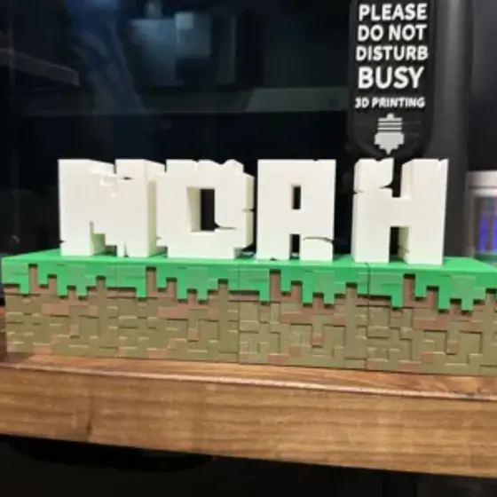 Nome Decorativo Estilo Minecraft Personalizado