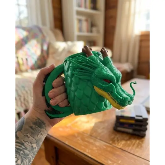 🐉 Caneca Dragon Ball Shenlong 3D – Para quem ama estilo e personalidade! Dragão Geek Anime