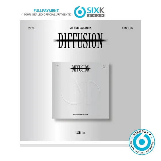 (SALE) 2023 MOONBIN & SANHA (ASTRO) FAN CON : DIFFUSION (USB Ver.)