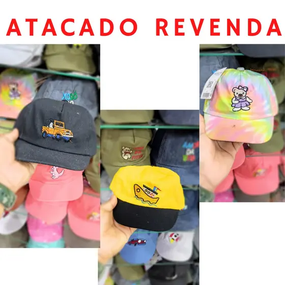 Atacado e Varejo 10 Peças Boné Bebê Recém Nascido Bone Bordado Liso Estampado Variedades Tecido