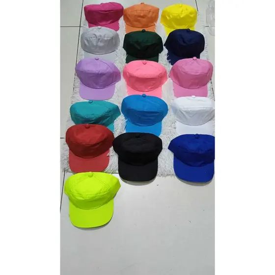 Boné 10 Peças Bone Liso Tactel Bordar Personalizar Tactel Infantil Bebe Chapeu Bumbeta Sublimar Bune Sem Costura No Meio
