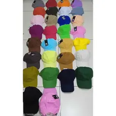 Kit 10 Peças Boné Liso Lavado Beisbol Sarja Dad Hat Bone Fivela Algodão Bune Estonado Destonado