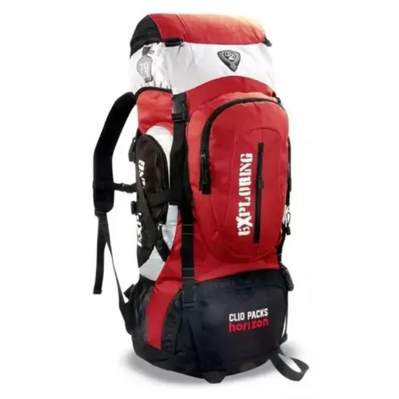 Mochila Clio Camping Trilha Caminhada 75 Lts Reforçada