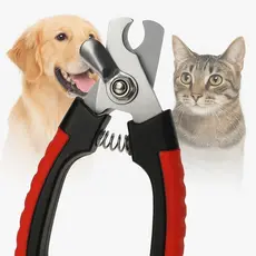 Alicate para Pets Emborrachado Cortador Tesoura de unhas para gatos e cães - 16cm