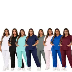Pijama Cirugico Hospital Clinica Scrub Uniforme profissional Gabardine 10