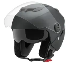 Capacete Moto Aberto New Atomic Elite Masculino Feminino Pro Tork Com Viseira Interna