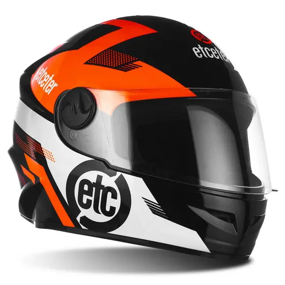 Capacete Fechado Infantil Moto Etceter Kids Tamanho 54 Varias Cores