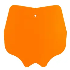 Placa Number Plate Para Mini Moto Motocross TR50F/ TR100F Plástico Resistente Diversas Cores