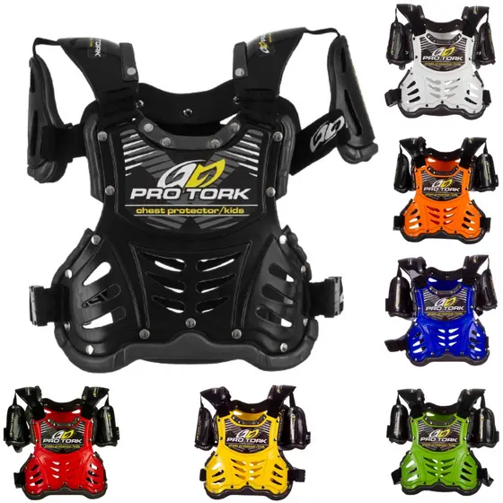 Colete Infantil De Proteção Motocross Trilha Enduro Off Road Pro Tork 788 Kids