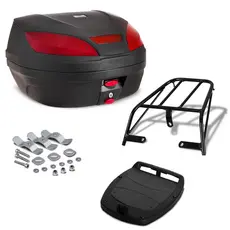 Baú 52 Litros + Bagageiro Ybr 125 2000 À 08